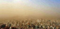 Tempête de sable en Corée du Sud